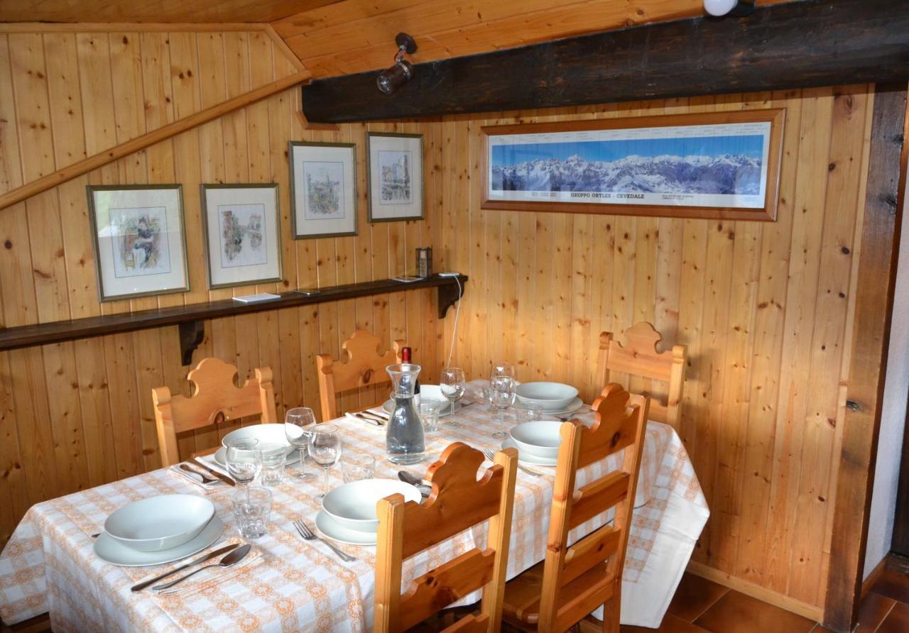 Chalet Apartment Gran Zebru Oga Zewnętrze zdjęcie